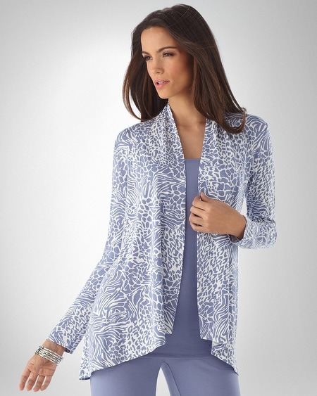 Soft Jersey Passage Long Sleeve Cover Up
