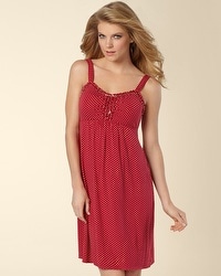 Embraceable Mod Dot Ruby Chemise