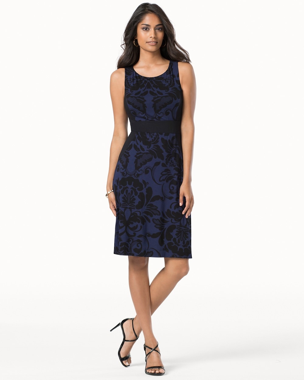 sleeveless short frock for women