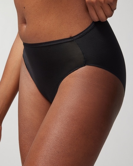 SOMA WOMEN'S NO SHOW HIGH-LEG PANTY IN GREEN SIZE 2XL | SOMA VANISHING EDGE PANTIES