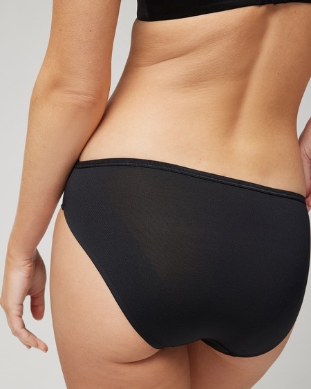 Shop Soma Women's No Show Microfiber Hipster Underwear In Red Size Xs |  Vanishing Edge Panties