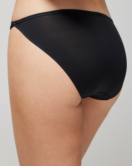Shop Soma Women's No Show Bikini Panty In Ivory Size Xs | Vanishing Edge Panties