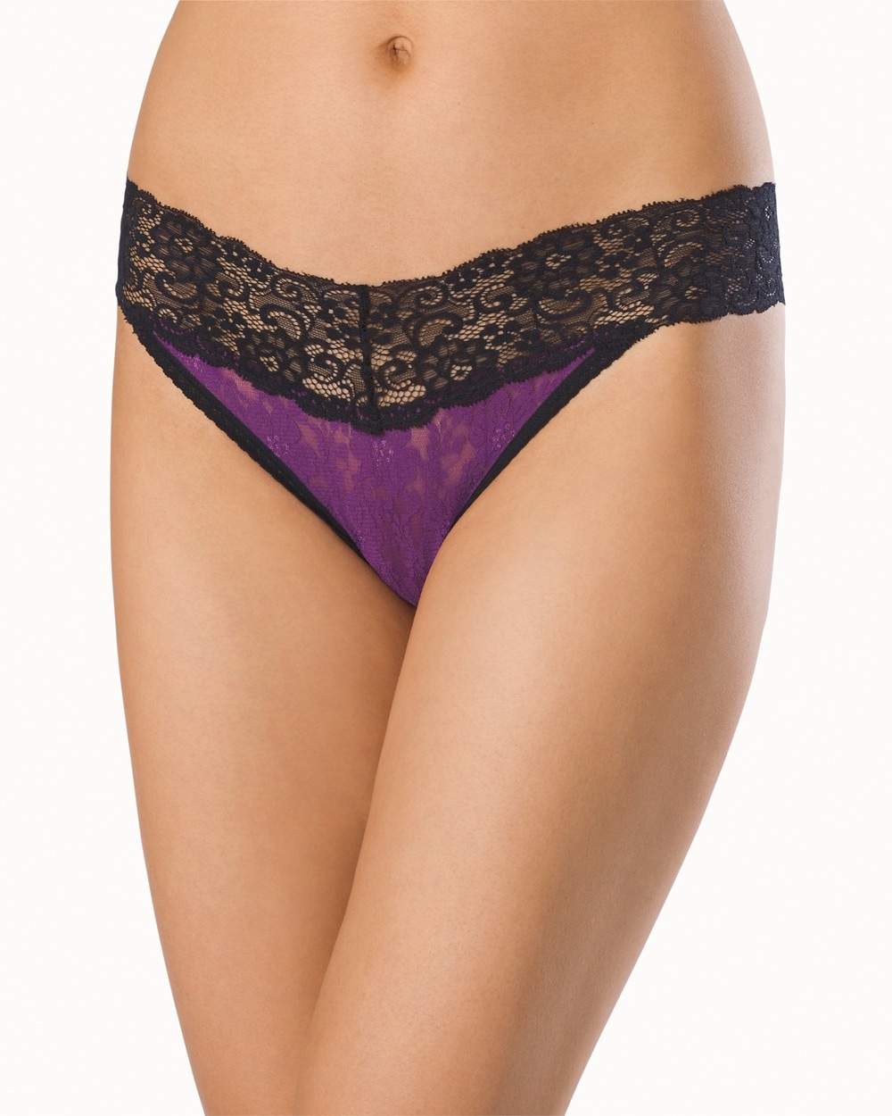Embraceable Allover Lace Thong