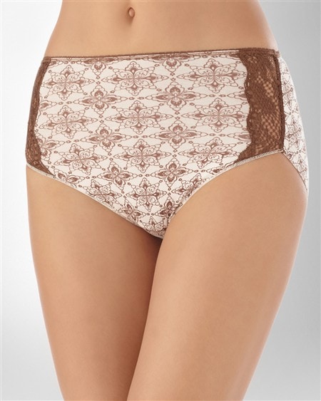 Cotton/Modal with Lace Modern Brief