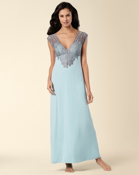 Limited Edition Illustrious Deep V Gown