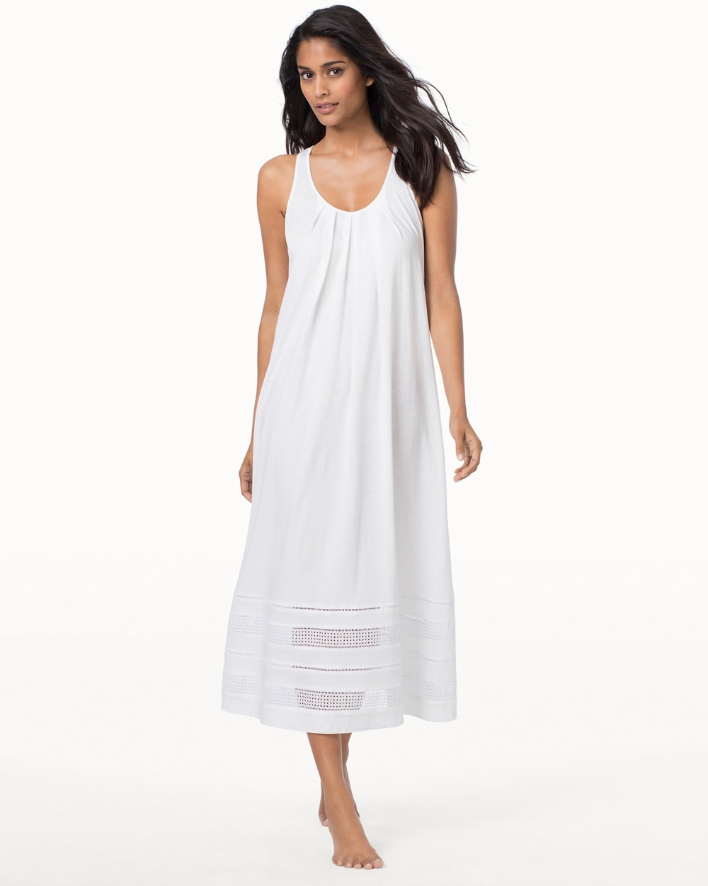 Oscar de la Renta Luxe Spa Pima Cotton Nightgown