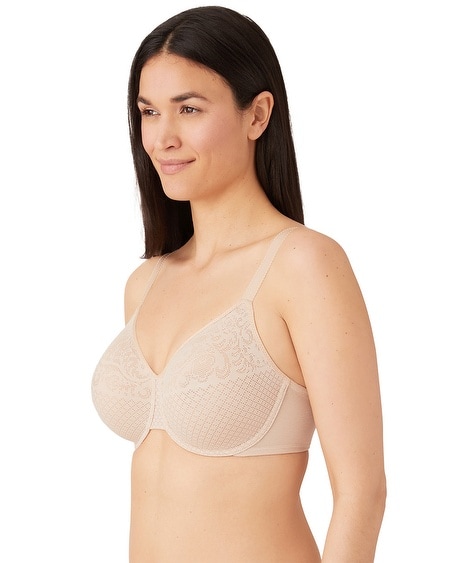 Shop Soma Women's Wacoal Visual Effects 1 Inch Minimizer Bra In Neutral Size 38h |