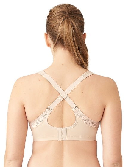 Shop Soma Women's Wacoal Contour High Impact Sports Bra In Neutral Size 34dd |