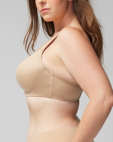 Shop Soma Women's Stunning Support Smooth Balconette Bra In Light Pink Nude Size 38d |