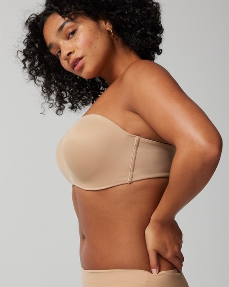 SOMA STUNNING STRAPLESS BRA IN NUDE SIZE 34DDD | SOMA WOMEN'S BRAS CONVERTIBLE BRA