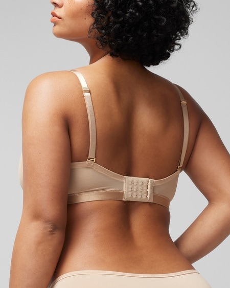 SOMA LIGHTLY LINED PERFECT COVERAGE T-SHIRT BRA IN GRAY SIZE 40C | SOMA 