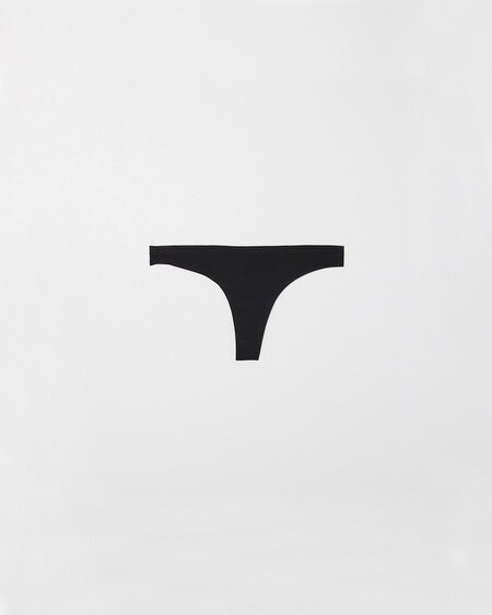 Shop Soma Women's Enbliss Soft Stretch Thong Panty In Orange Size 2xl | In Paloma Glow