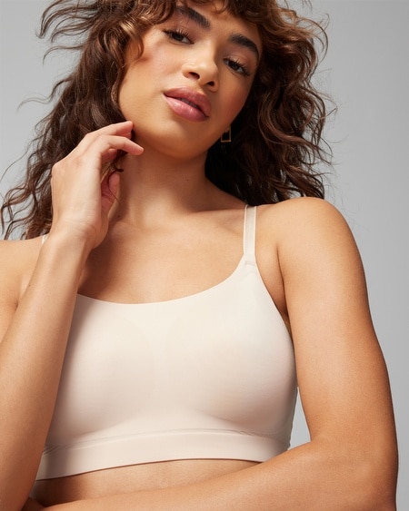 SOMA ENBLISS LUXE CONVERTIBLE BRALETTE IN ORANGE SIZE XS | SOMA