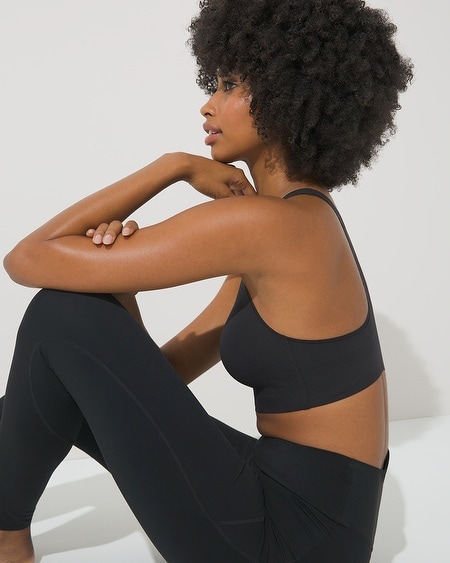 SOMA RACERBACK SPORTS BRA IN NAVY BLUE SIZE XS