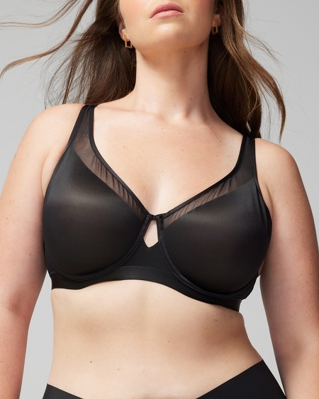SOMA UNBELIEVABLE LIFT SCOOP BALCONETTE UNLINED BRA IN PINK SIZE 40C | SOMA