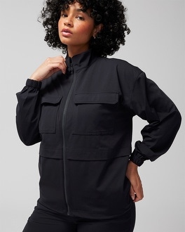 Tech Knit Zip-Front Jacket - Soma