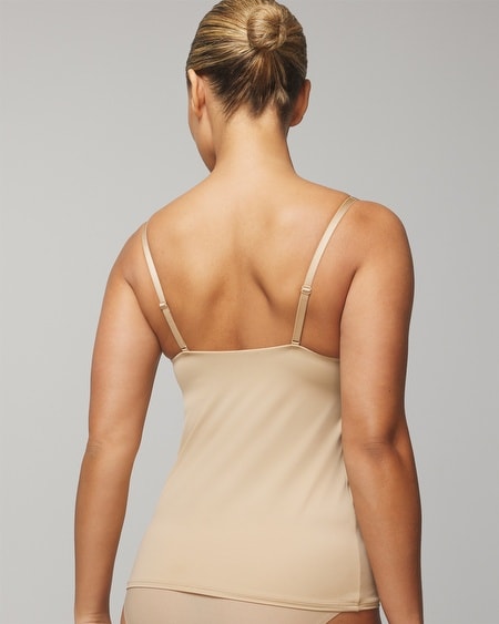 SOMA WOMEN'S ENBLISS LIGHTWEIGHT SMOOTHING CAMI IN WHITE SIZE XS | SOMA