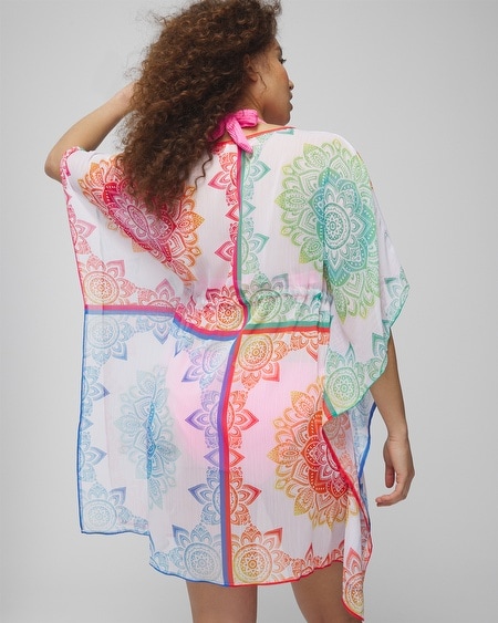 Shop Soma Women's Bleu Rod Let The Sun Shine Caftan Cover-up In Multi-color Size Medium |  In Multicolor