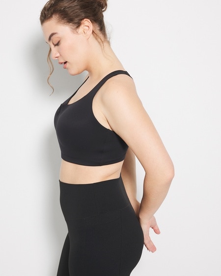 Soma High Impact Sports Bra In Navy Blue Size 36ddd In Nightfall Navy