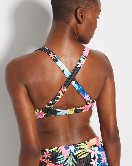 Soma Women's Bleu Rod Sweet Escape Underwire Bikini Top Size 34d | In Multicolor