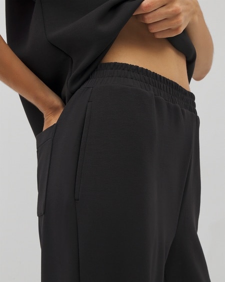 Soma Women's Luxe Modal Wide Leg Pants In Black Size Xs | Gifts For Mom In Black