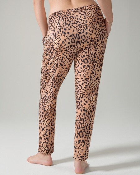 Soma Cool Nights Ankle Pajama Pants, On The Prowl Mini Black