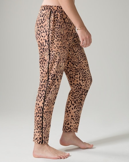 Soma Cool Nights Ankle Pajama Pants, On The Prowl Mini Black