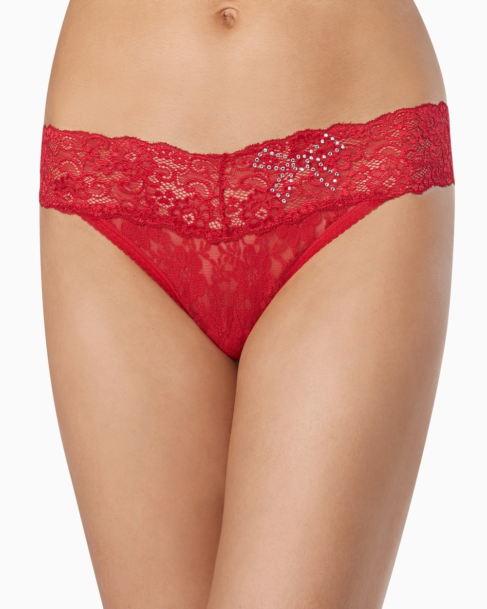 Embraceable All Over Lace Thong