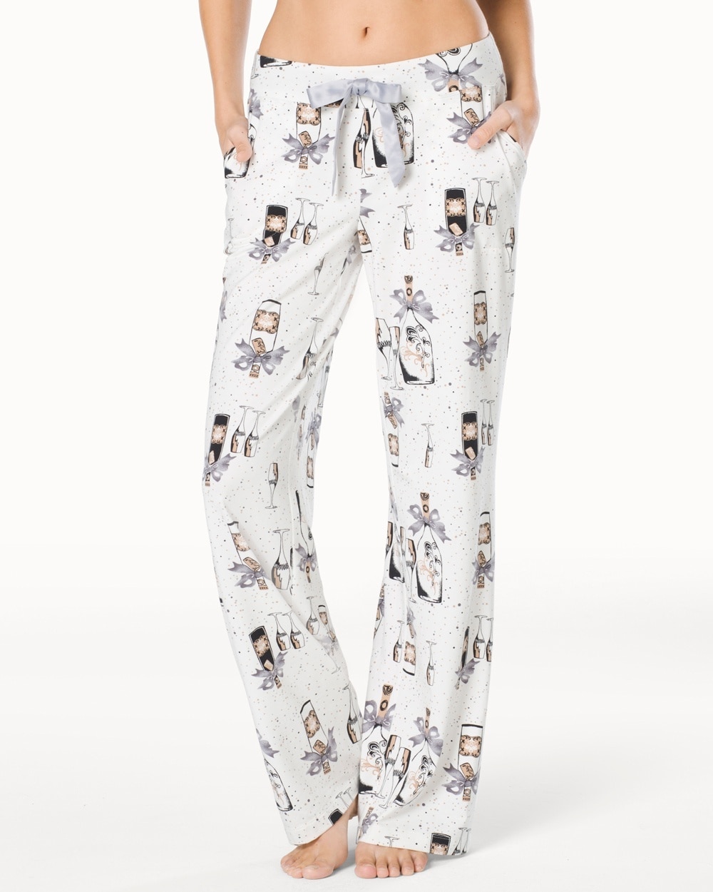 Embraceable Pajama Pants Celebration Ivory
