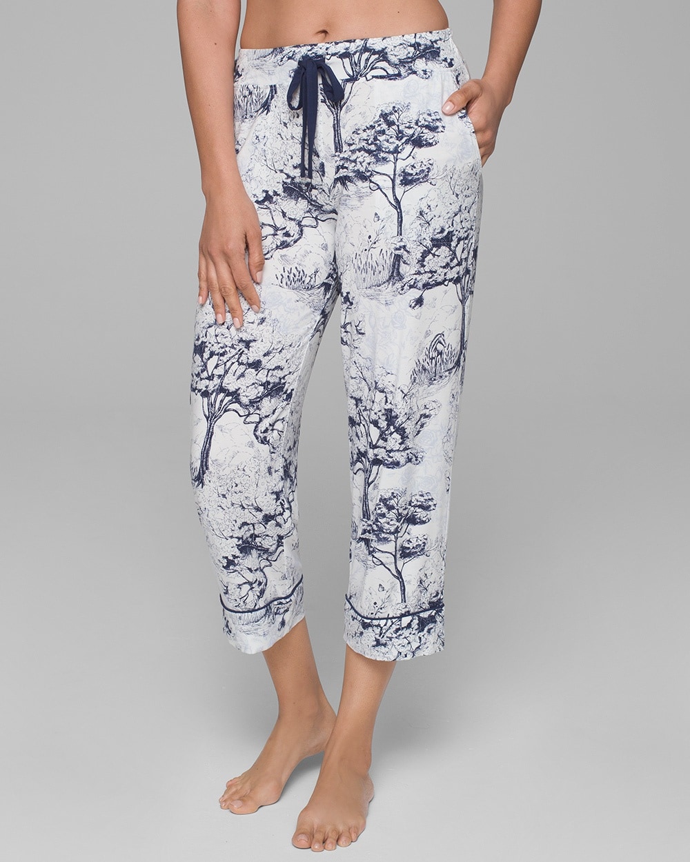 Cool Nights Crop Pajama Pants