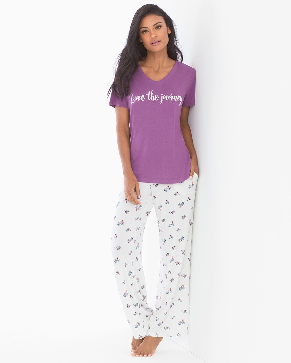 Cool Nights Short Sleeve Pajama Set