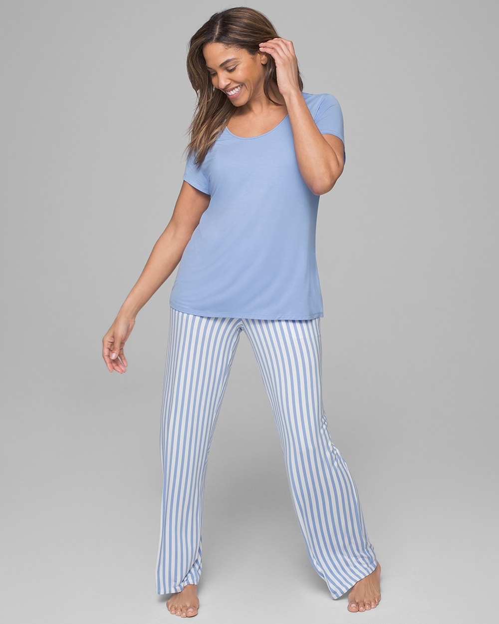 Women's Capri Pajama Set  Moisture Wicking Women's Pajamas – Cool