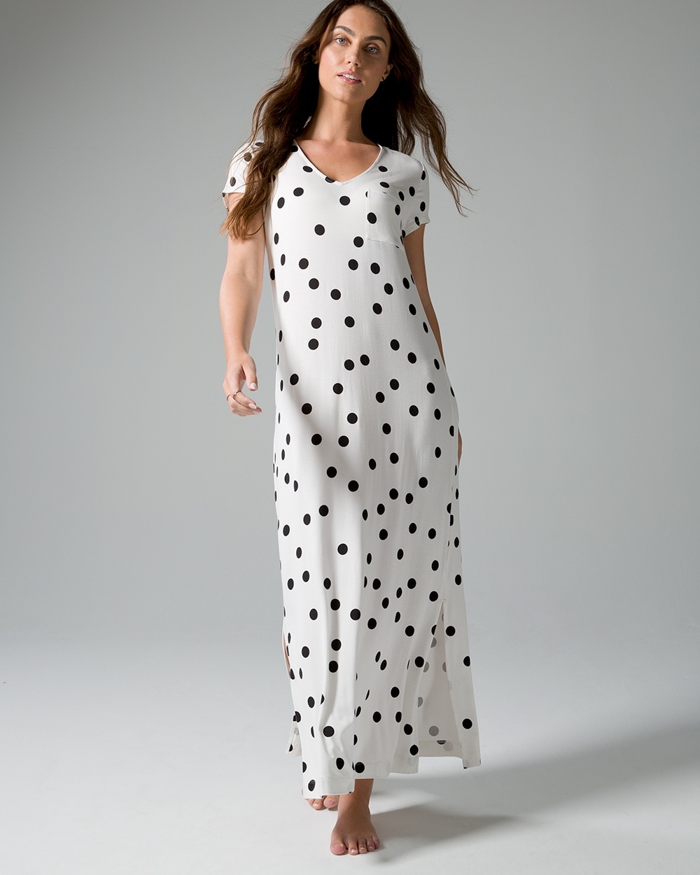 Cool Nights Short Sleeve Long Sleepshirt