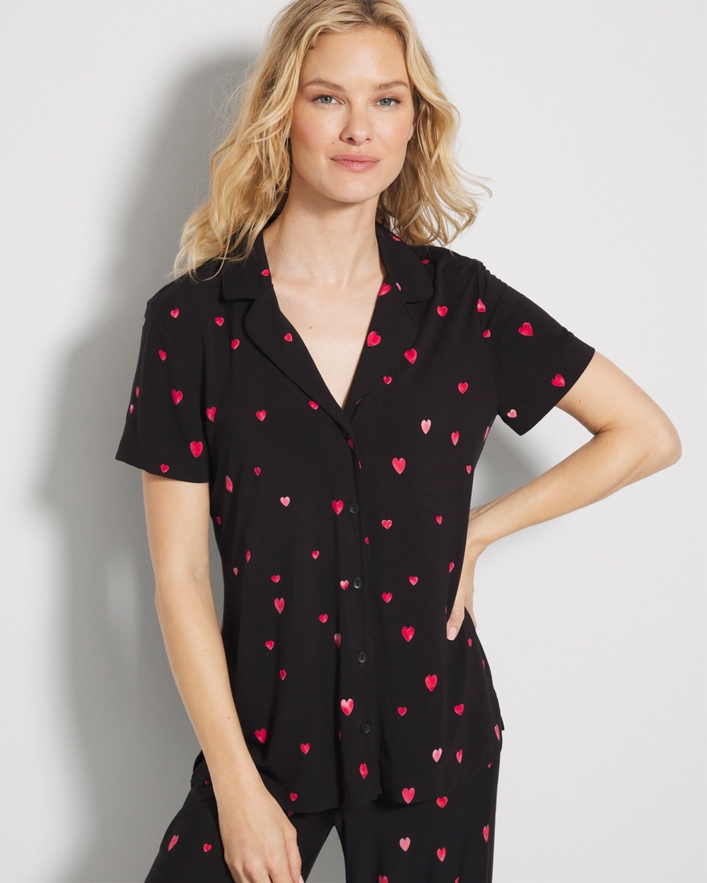 Show FLOATING HEARTS BLACK RED for Product