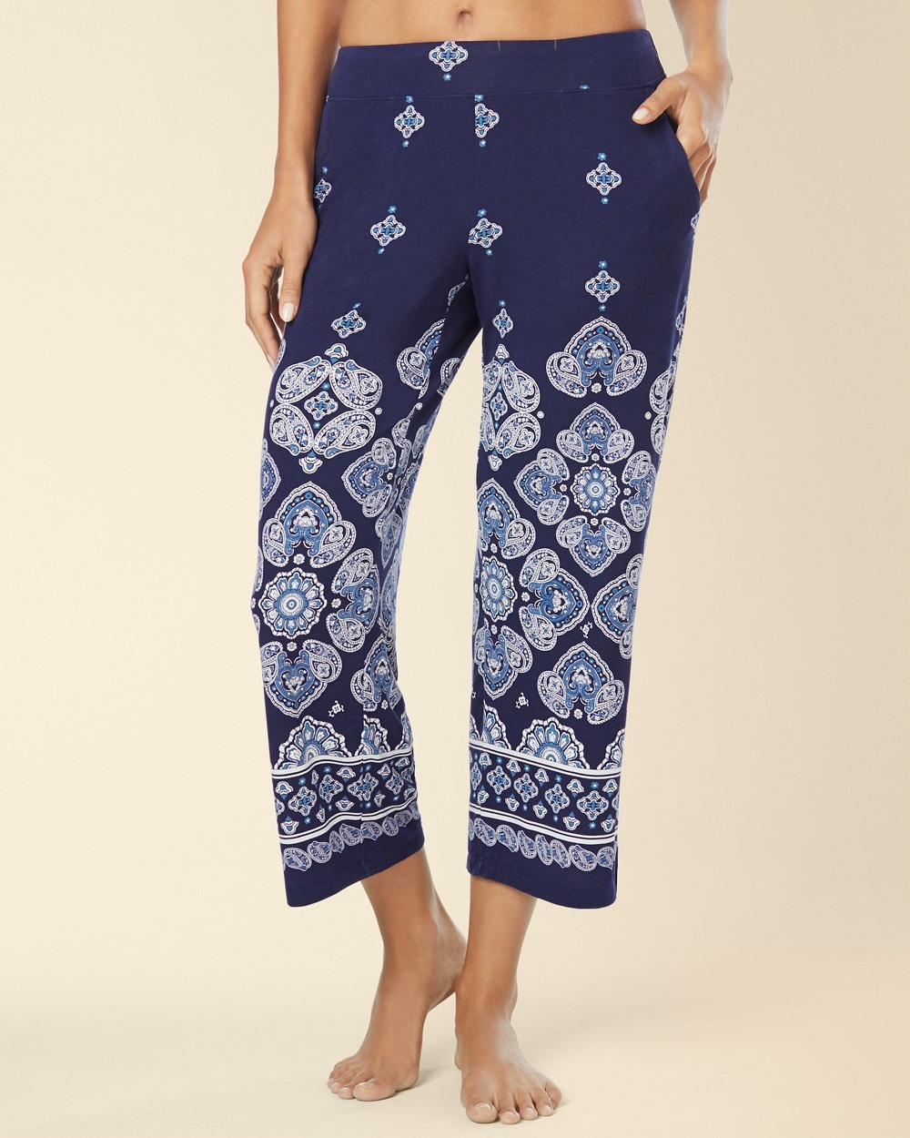 Embraceable Cool Nights Crop Pajama Pants