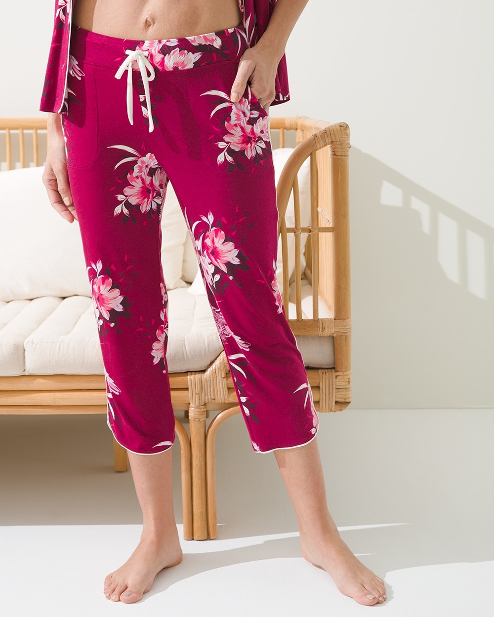 Cool Nights Crop Pajama Pants