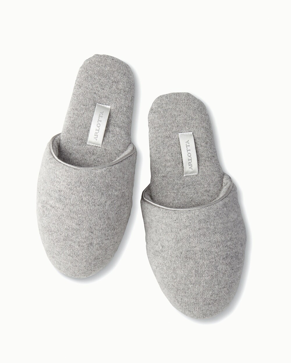 Arlotta Cashmere Slippers Heather Grey