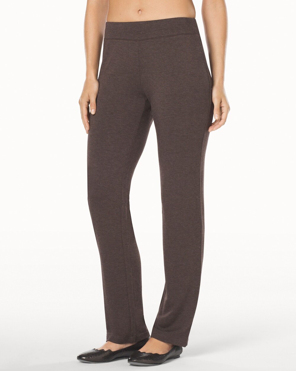 Live.Lounge.Wear. Divine Terry Ankle Pant Heather Java