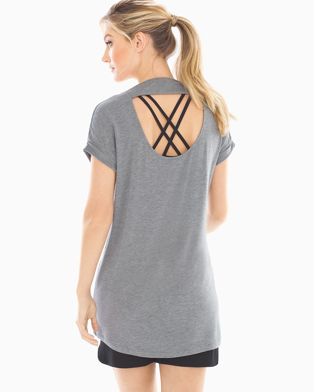 Athleisure French Terry Tee Tunic