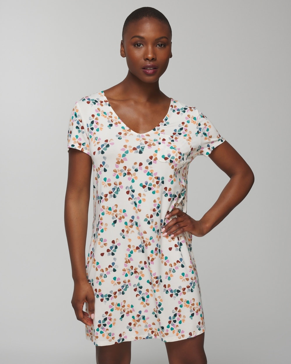 Cool Nights Short-Sleeve Sleepshirt - WA