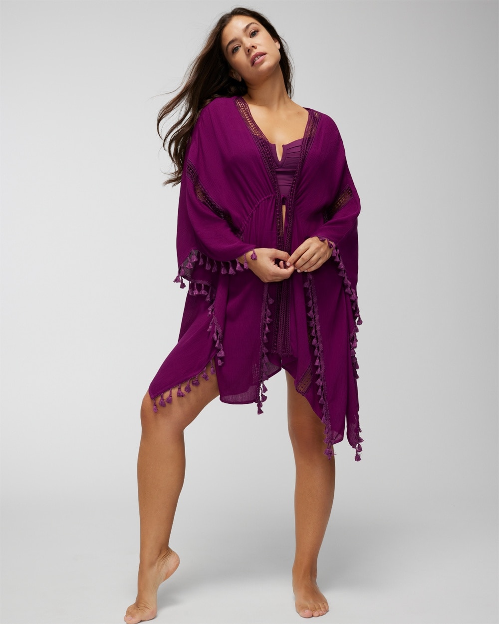 Soma Swim Tie-Front Cover-Up