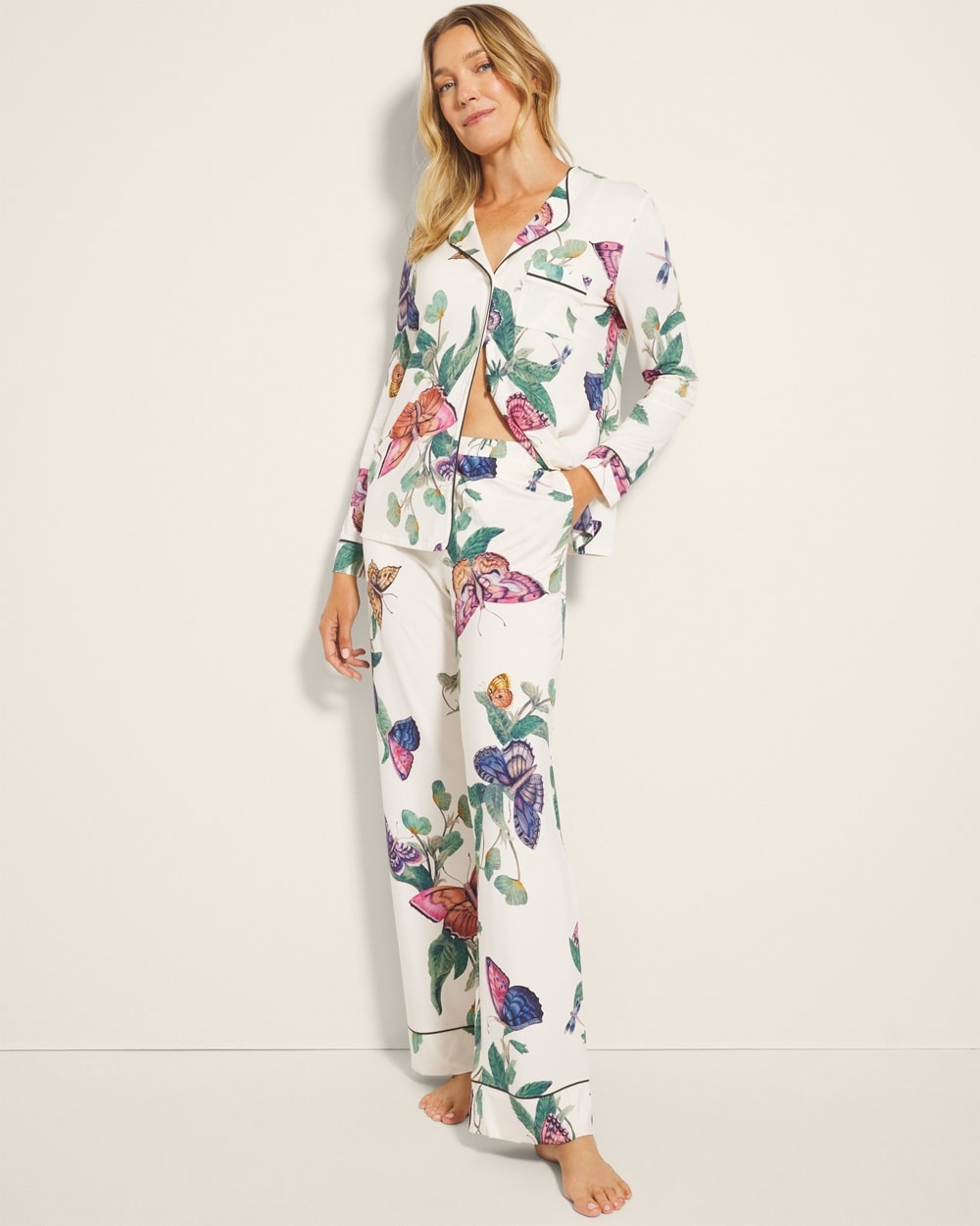 Cool Nights Printed Pajama Pants