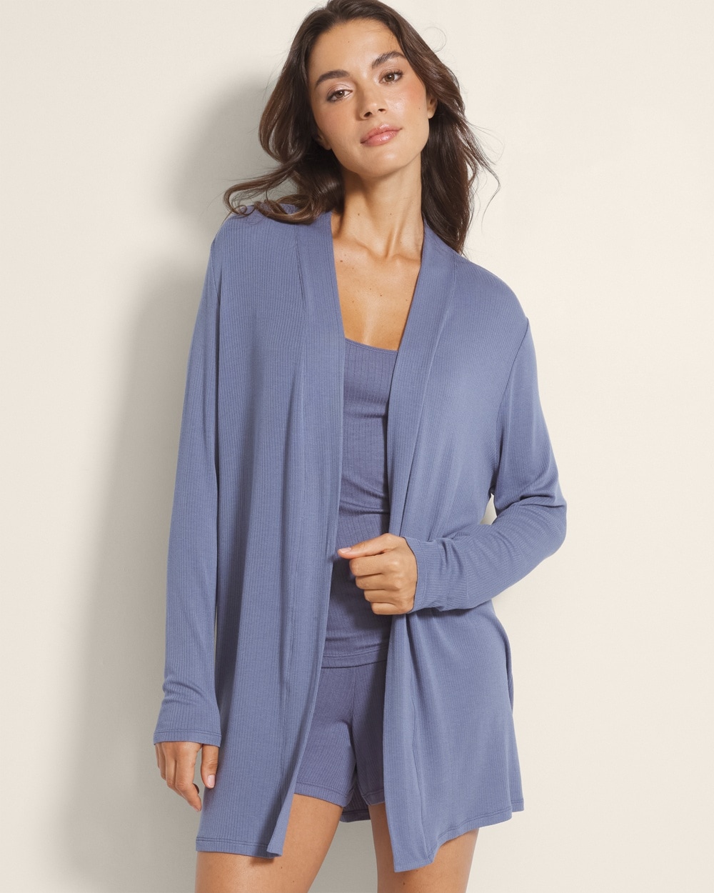 Lightweight Rib Knit Wrap - WA