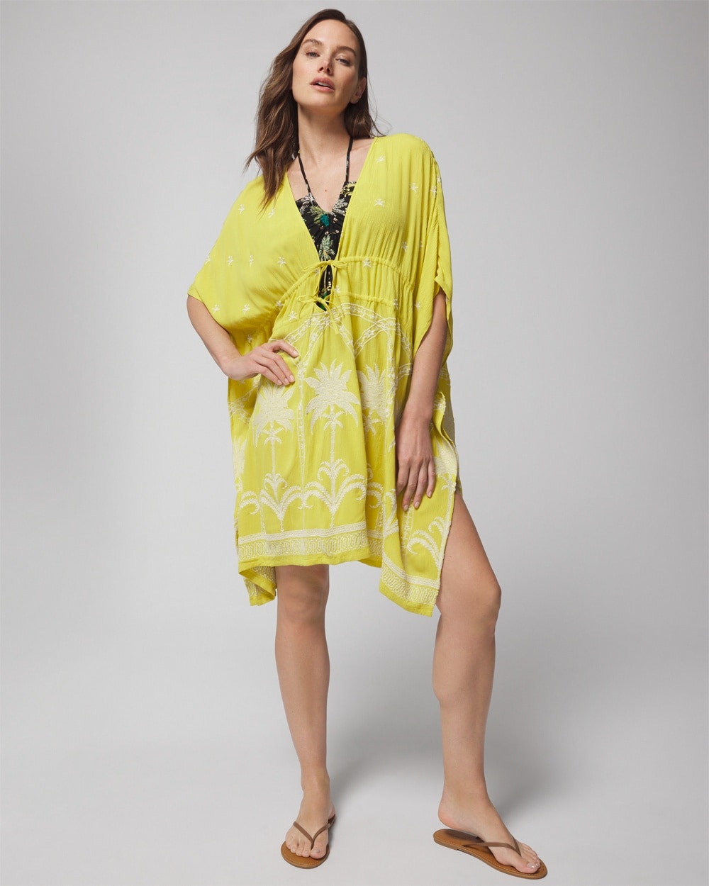 Soma Swim Embroidered Cover-Up