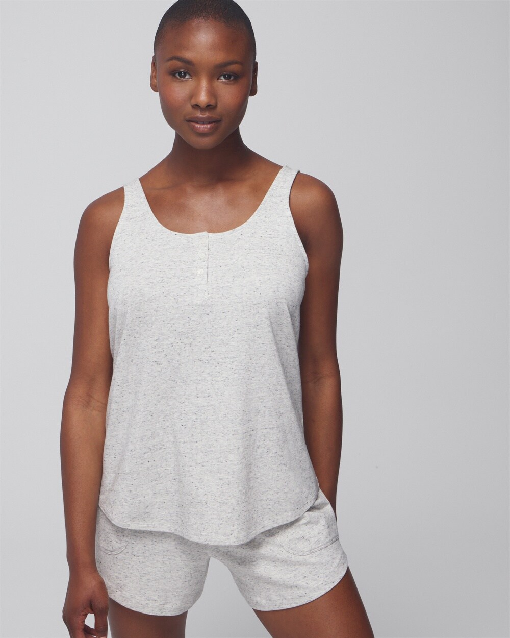 Most Loved Cotton Henley Tank