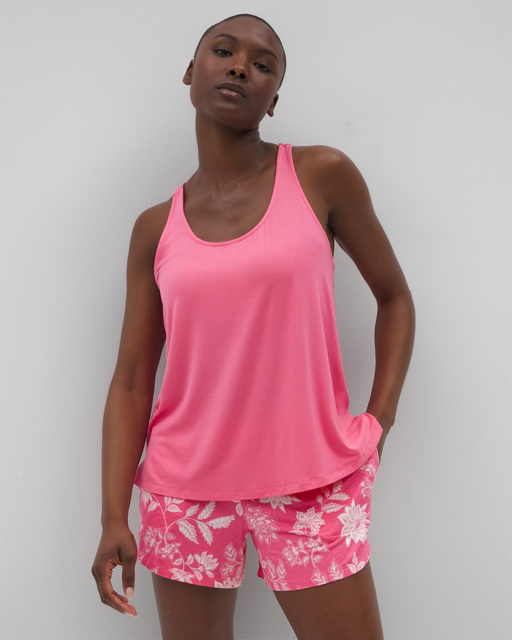 Cool Nights Tank + Shorts Pajama Set