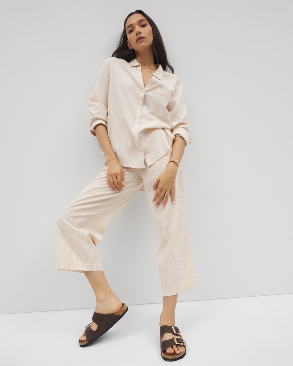 Beach Cotton Crop Pant
