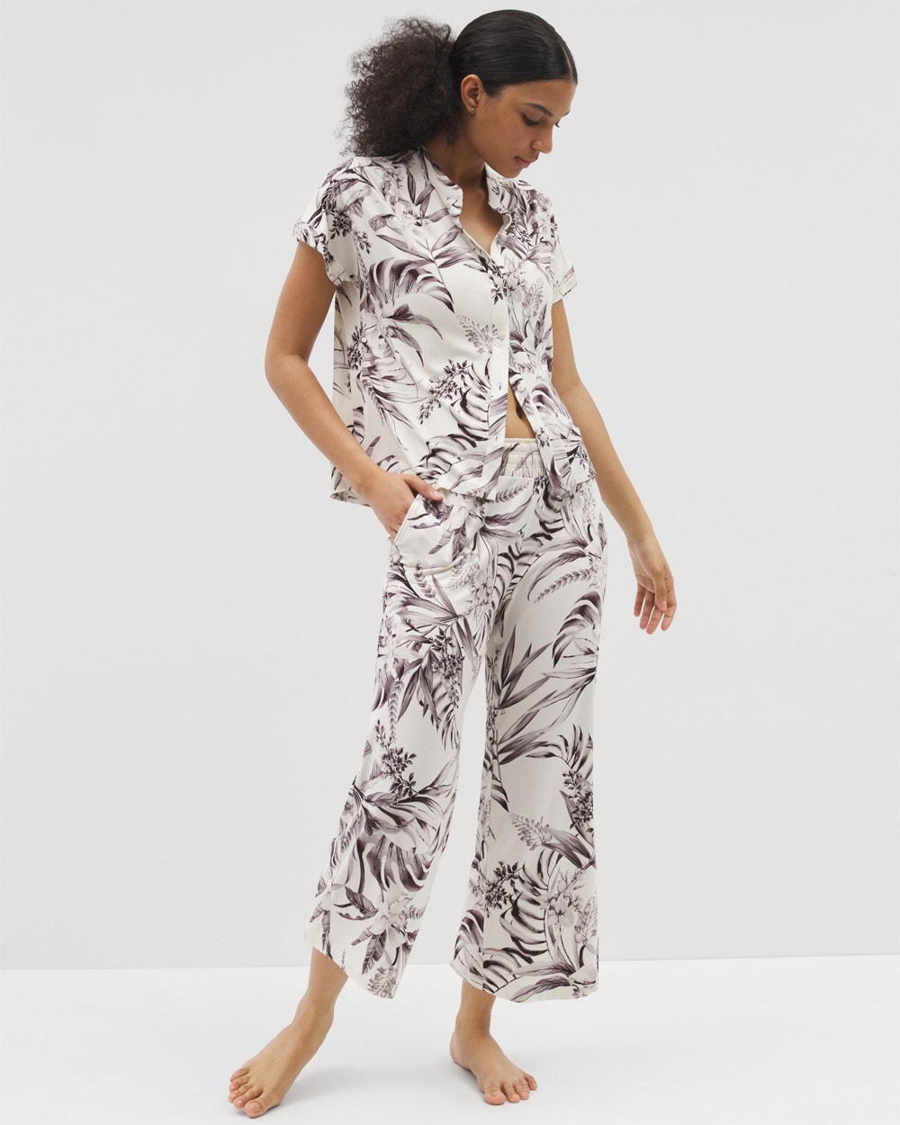 Cool Nights Cropped Pants