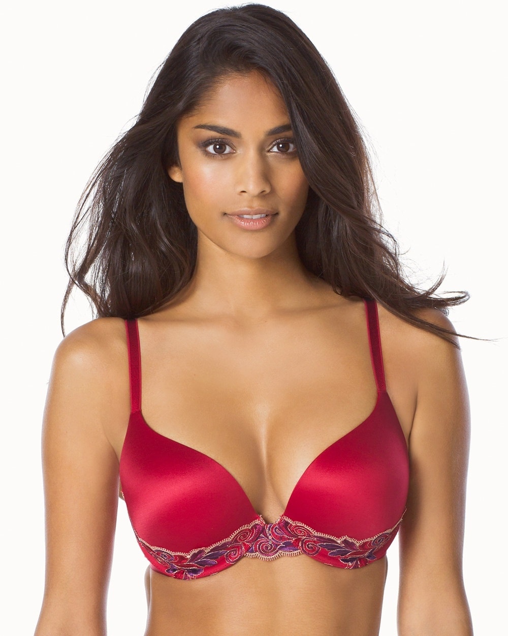 Limited Edition Enhancing Shape Push-Up Lace Trim Bra