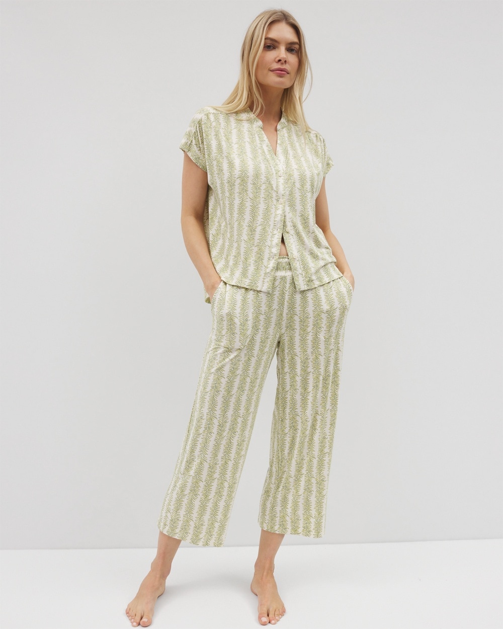 Cool Nights Cropped Pants